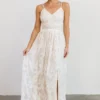 JH Dresses Cozette Lace Gown | White