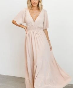 RR Delilah Maxi Dress | Blush