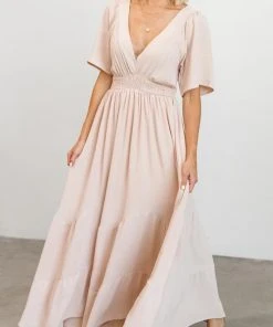 RR Delilah Maxi Dress | Blush