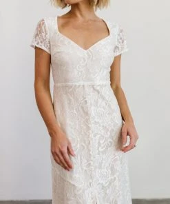 BB Custom Shop All Diana Lace Gown | White