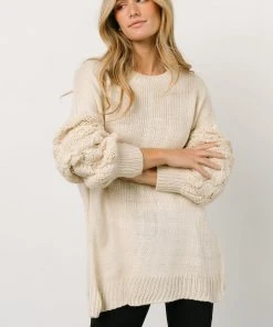 HAY Edna Knit Sweater | Cream