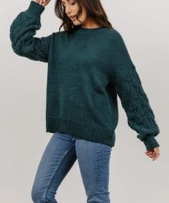HAY Edna Knit Sweater | Topaz