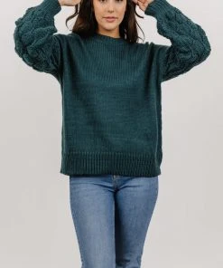 HAY Edna Knit Sweater | Topaz