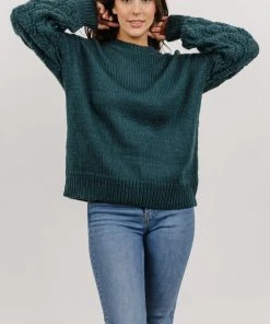 HAY Edna Knit Sweater | Topaz