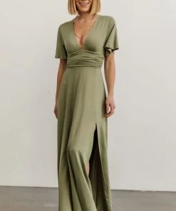 DD Emberly Maxi Dress | Dusty Sage
