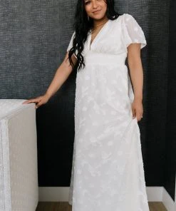 RR Evelyn Smocked Maxi Dress | Off White Dresses 17 RR Evelyn Smocked Maxi Dress | Off White Dresses