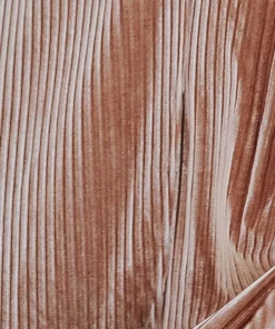 Baltic Born Fabric Swatch - Andi Ribbed Velvet | Champagne