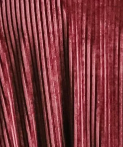 Baltic Born Fabric Swatch - Andi Ribbed Velvet | Dark Rose Fabric Swatches