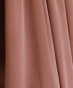 Baltic Born Fabric Swatch - Sicily Satin | Rosy Brown