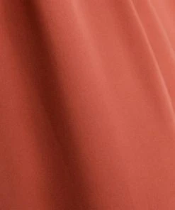 Baltic Born Fabric Swatch - Sicily Satin | Rust