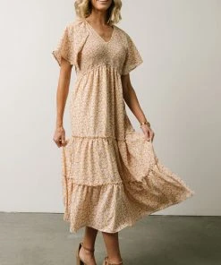 HAY Fairy Midi Dress | Pink Multi Floral