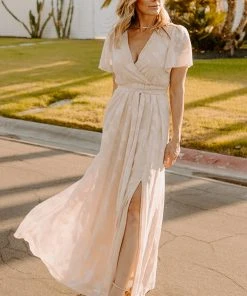 RR Faye Maxi Dress | Natural