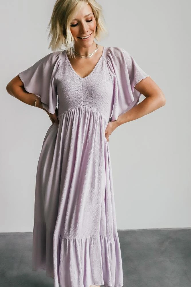 Dresses Felicity Smocked Dress | Lilac 8 Dresses Felicity Smocked Dress | Lilac