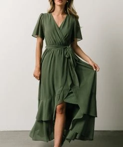 BB Custom Fiore Tulip Style Dress | Dusty Green Dresses
