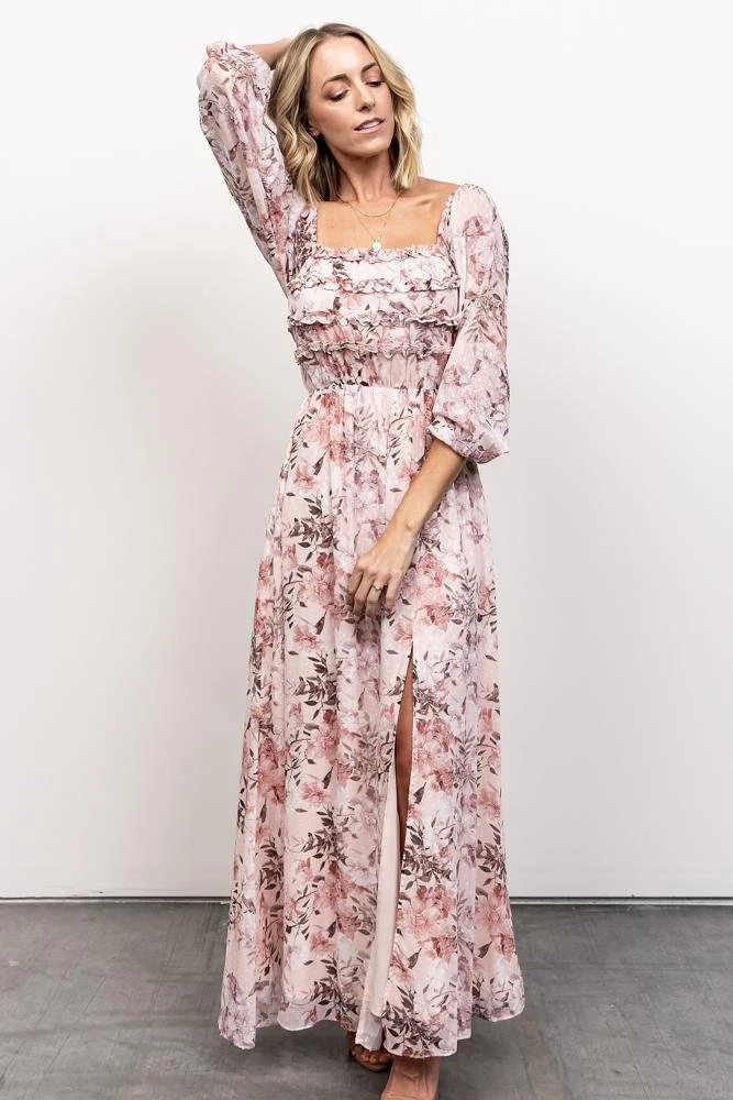 JH Florence Maxi Dress | Blush Floral Dresses 8 JH Florence Maxi Dress | Blush Floral Dresses