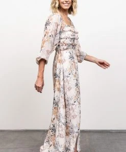JH Dresses Florence Maxi Dress | Ivory Floral