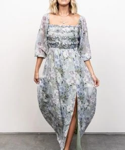 JH Florence Maxi Dress | Sage Floral