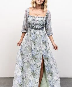 JH Florence Maxi Dress | Sage Floral