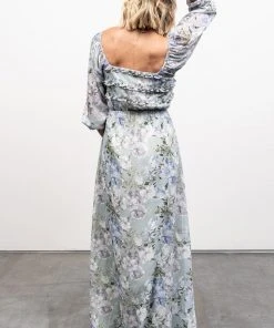 JH Florence Maxi Dress | Sage Floral