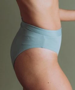 Swim Formentera High Waist Bikini Bottom | Sage