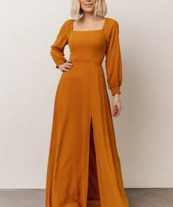BB Custom Dresses Giselle Maxi Dress | Amber