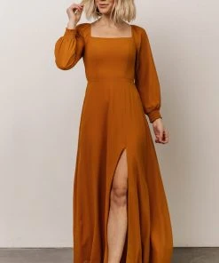 BB Custom Dresses Giselle Maxi Dress | Amber