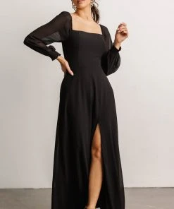 BB Custom Giselle Maxi Dress | Black