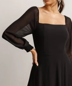 BB Custom Giselle Maxi Dress | Black