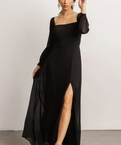 BB Custom Giselle Maxi Dress | Black