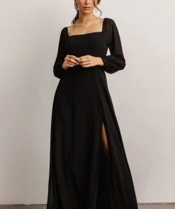 BB Custom Giselle Maxi Dress | Black