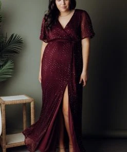 BB Custom Dresses Grace Sparkle Gown | Mulberry 18 BB Custom Dresses Grace Sparkle Gown | Mulberry