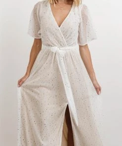 BB Custom Grace Sparkle Gown | White