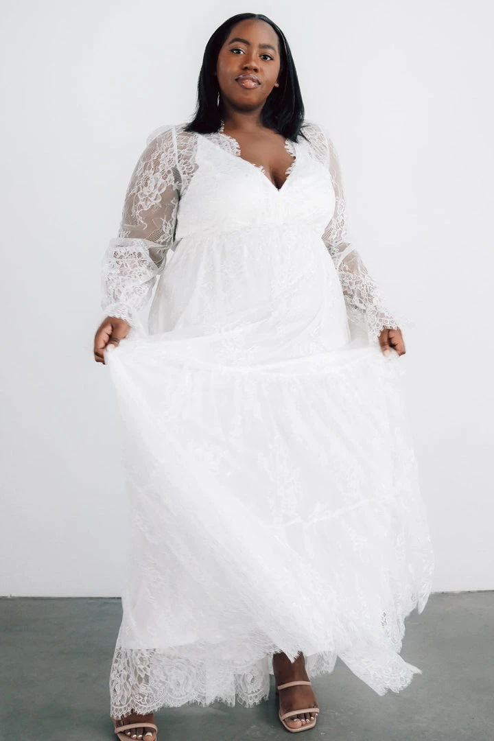 BB Custom Dresses Gypsy Lace Maxi Dress | White 9 BB Custom Dresses Gypsy Lace Maxi Dress | White