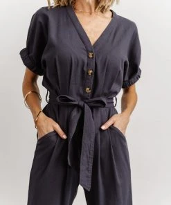 IL Boho Heidi Jumpsuit | Dark Slate