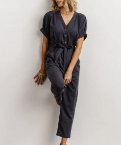 IL Boho Heidi Jumpsuit | Dark Slate