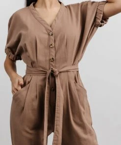 IL Boho Heidi Jumpsuit | Mocha