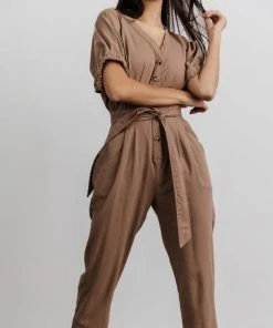 IL Boho Heidi Jumpsuit | Mocha
