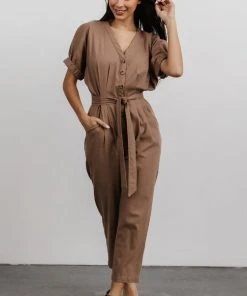 IL Boho Heidi Jumpsuit | Mocha