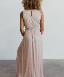 BB Custom Dresses Helen Tank Sparkle Gown | Champagne