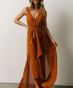 BB Custom Hera Maxi Dress | Copper Dresses