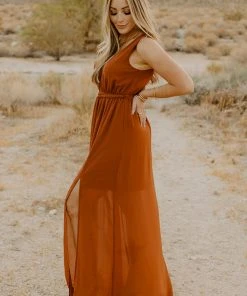 BB Custom Hera Maxi Dress | Copper Dresses