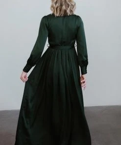 BB Custom Dresses Jenna Maxi Dress | Green