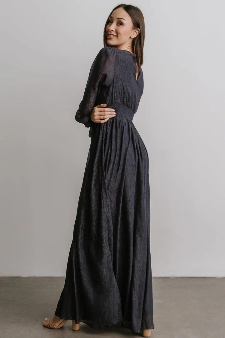 RR Dresses Juliette Shimmer Maxi Dress | Midnight 7 RR Dresses Juliette Shimmer Maxi Dress | Midnight