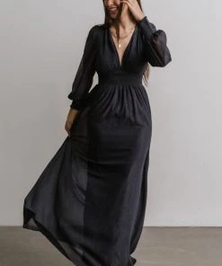 RR Dresses Juliette Shimmer Maxi Dress | Midnight 11 RR Dresses Juliette Shimmer Maxi Dress | Midnight