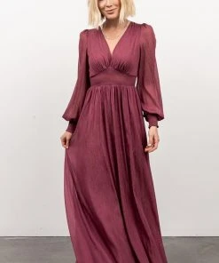 RR Juliette Shimmer Maxi Dress | Orchid Dresses