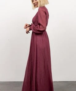 RR Juliette Shimmer Maxi Dress | Orchid Dresses