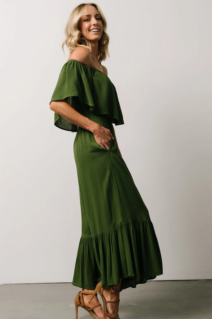 DD Karma Wide Leg Jumpsuit | Green 5 DD Karma Wide Leg Jumpsuit | Green