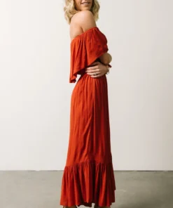 DD Karma Wide Leg Jumpsuit | Rust 10 DD Karma Wide Leg Jumpsuit | Rust