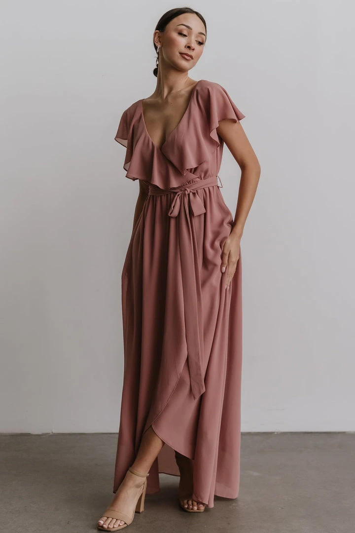 BB Custom Katya Ruffle Maxi Dress | Dusty Pink Dresses 3 BB Custom Katya Ruffle Maxi Dress | Dusty Pink Dresses