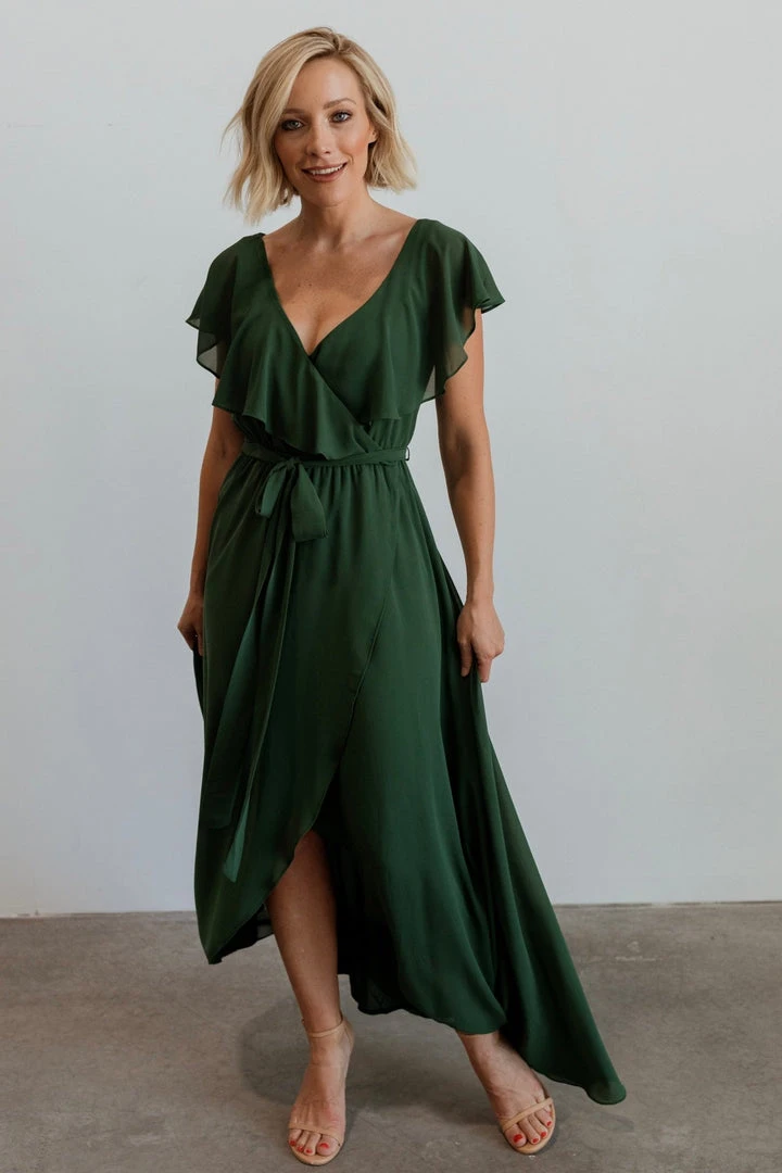 BB Custom Katya Ruffle Maxi Dress | Evergreen Dresses 2 BB Custom Katya Ruffle Maxi Dress | Evergreen Dresses